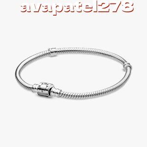Pandora Barrel Clasp Snake Chain Bracelet